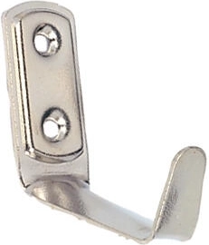 Percha mediana níquel 41 × 48 mm, paquete de 20 uds