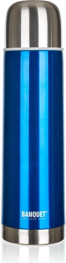 Termo de acero inoxidable AVANZA 0,75 l azul