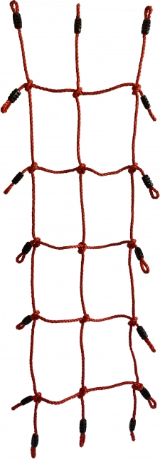 Red de escalada para niños