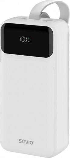 SAVIO BA-11 powerbank 30000 mAh con carga rápida