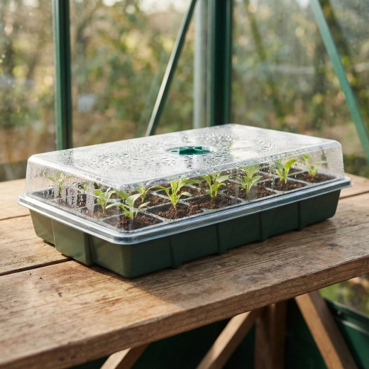 Kit de cultivo de plántulas con tapa
