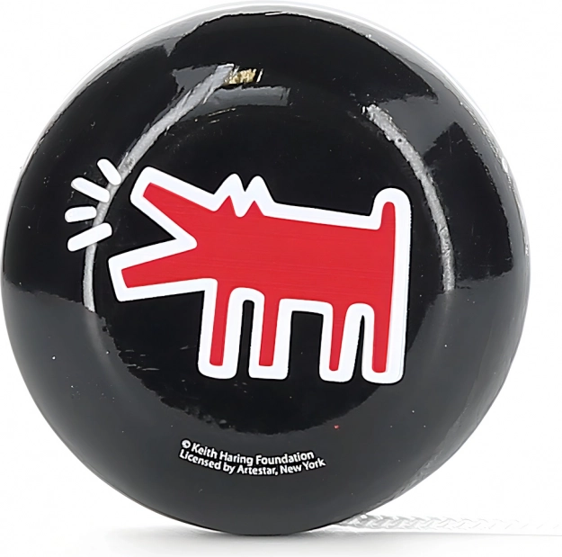 Yo-yo de madera Vilac con motivo de Keith Haring