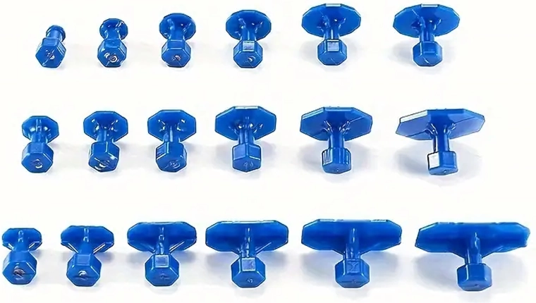 18 pernos de tracción intercambiables para cada tipo de daño