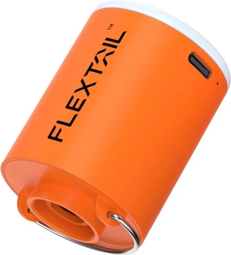 Flextail Tiny Pump X bomba inalámbrica portátil con lámpara (naranja)