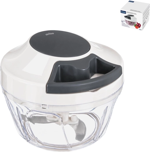 Cortador pequeño de verduras y frutas de plástico y acero inoxidable
