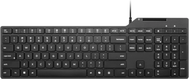 Teclado con cable USB-A Lenovo con lector de smartcard 5000