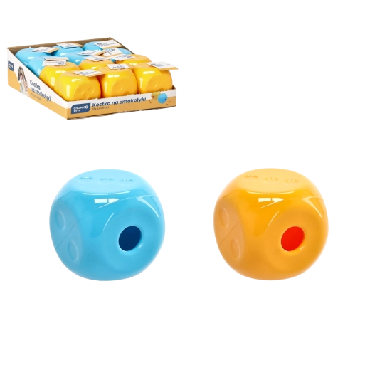 Cubo interactivo para premios para perros y gatos 6,5 cm