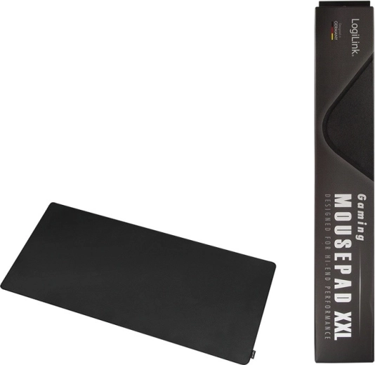 Alfombrilla de ratón gaming XXL LogiLink negra