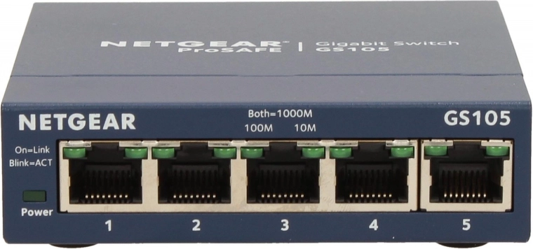 Netgear ProSAFE switch gigabit de 5 puertos GS105