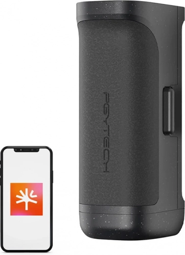 Soporte para teléfono PGYTECH MagCam con powerbank integrada de 3000 mAh (negro)