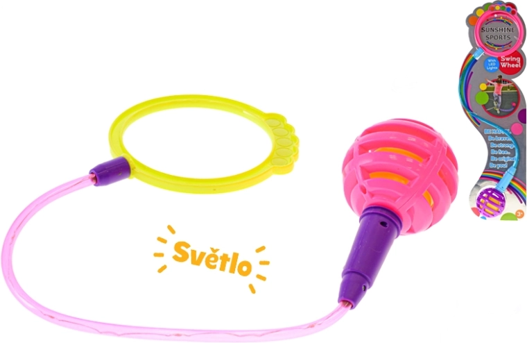 Juguete saltador luminoso Hip Hop 80 cm para niños