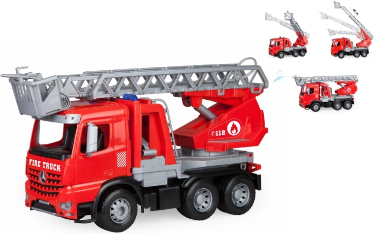 Camión de bomberos LENA Worxx Mercedes-Benz Arocs con cañón de agua
