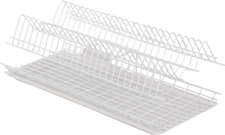 Escurreplatos para armario 60 cm blanco con bandeja de goteo Metpol