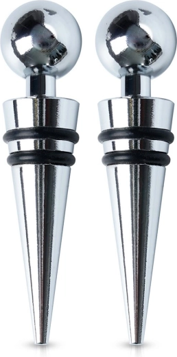 Tapones de acero para vino 9 cm – set de 2 uds.
