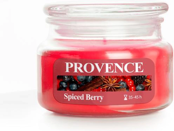 Vela aromática en vaso de cristal PROVENCE spiced berry 200 g