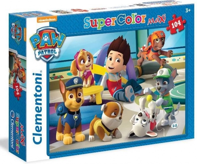Puzzle Clementoni Patrulla Canina Maxi 104 piezas