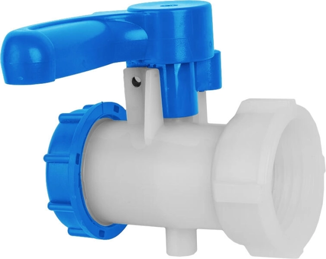 Válvula para contenedores IBC S60x6 con rosca interior y exterior