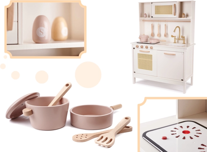 Cocción realista con luz y sonido