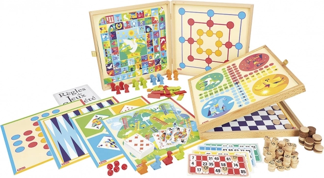 Conjunto de 150 juegos JEUJURA – set familiar de madera