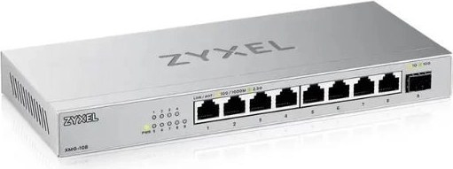 Zyxel XMG-108 switch 2,5G de 8 puertos con uplink 10G SFP+