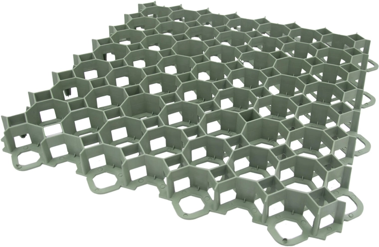 Construcción estable tipo panal para una carga uniforme
