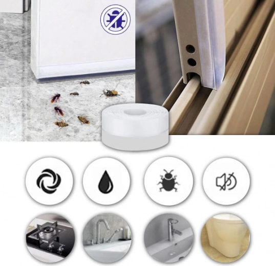 Protección contra corrientes de aire, ruido e insectos