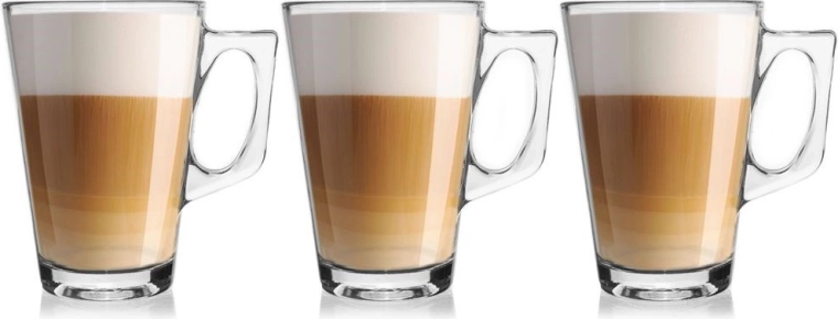 Servicio con estilo de latte y otras bebidas