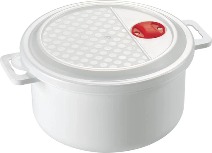 Recipiente de plástico para microondas con tapa 1,8 l HEIDRUN