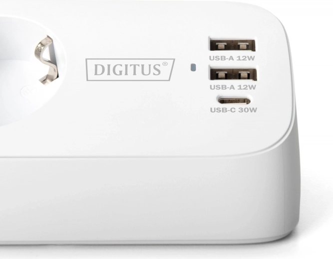 Carga rápida mediante USB‑C y USB‑A