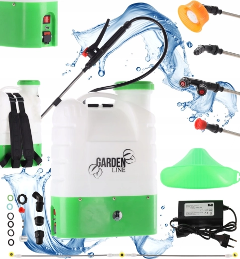 Amplio equipamiento de boquillas y accesorios
