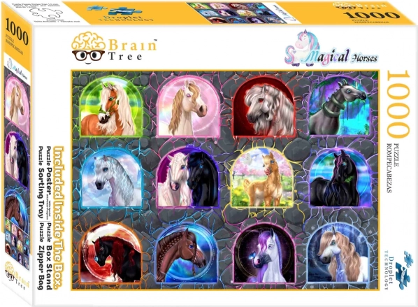 Puzzle Caballos mágicos 1000 piezas