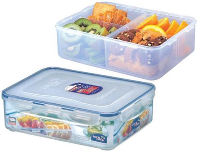 Recipiente para alimentos con 4 compartimentos 3,9 l LOCK