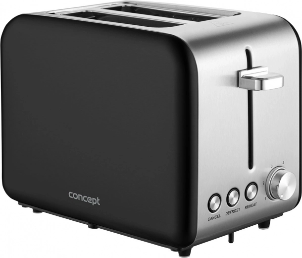 Tostadora Concept TE2052 Inox negra