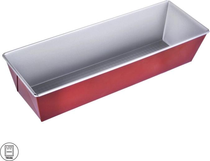 Molde metálico para bizcocho tipo pan (biskupský chlebíček) 35 × 11 cm