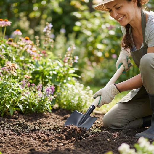 Ayudante práctico para el jardín