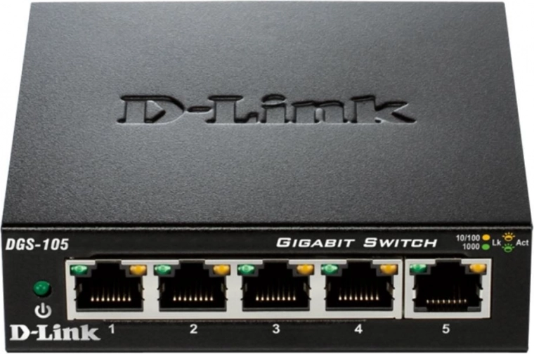 D-link dgs-105 conmutador gigabit de 5 puertos