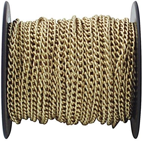 Cadena G70/1 latonada 25 m