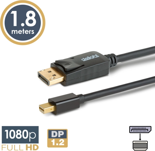 Cable DisplayPort a Mini DisplayPort de 1,8 m