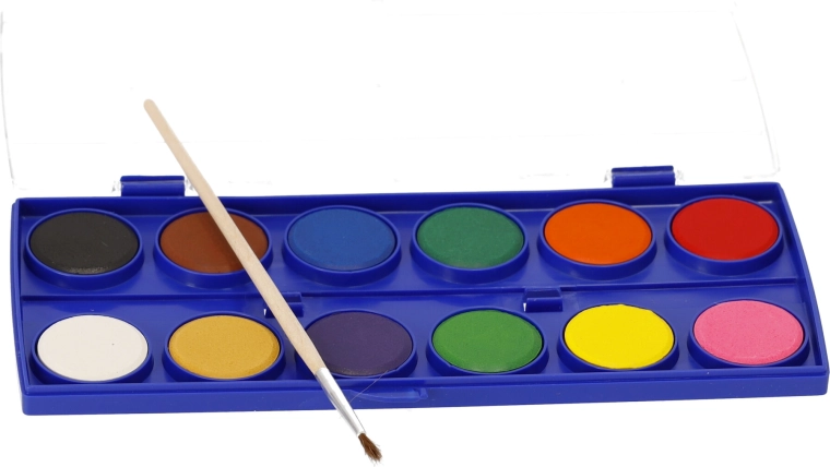 Todo en uno: paleta con pincel