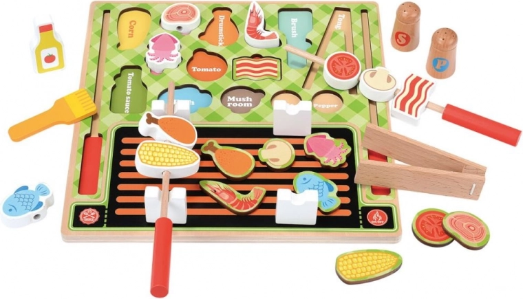 Bino Puzzle de encaje: barbacoa