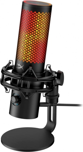 Micrófono USB HyperX QuadCast 2 S con iluminación aRGB (negro)