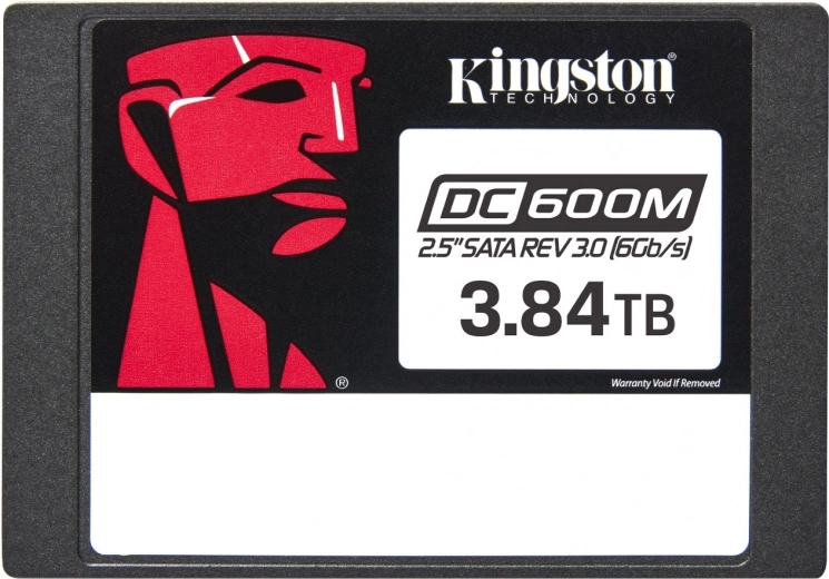 SSD Kingston DC600M 3,84 TB SATA 2,5" para centros de datos