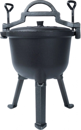 Trípode estable para cocinar con seguridad sobre el fuego