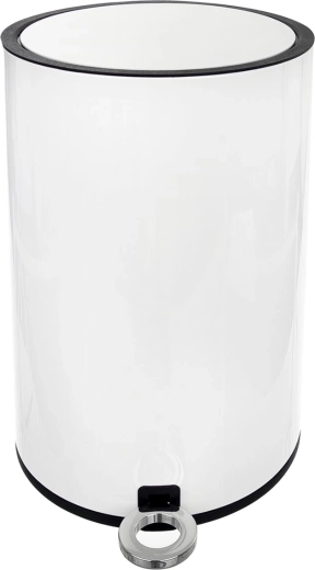 Papelera con pedal White 12 l