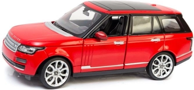 Modelo de coche Range Rover 1:24 rojo