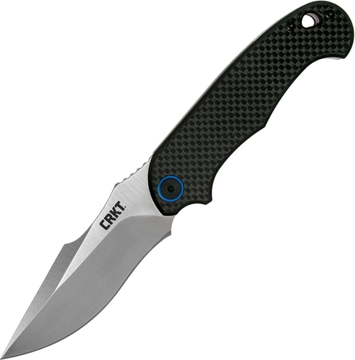 CRKT P,S,D, Carbon Fiber, cuchillo de bolsillo plegable con apertura asistida 9,2 cm