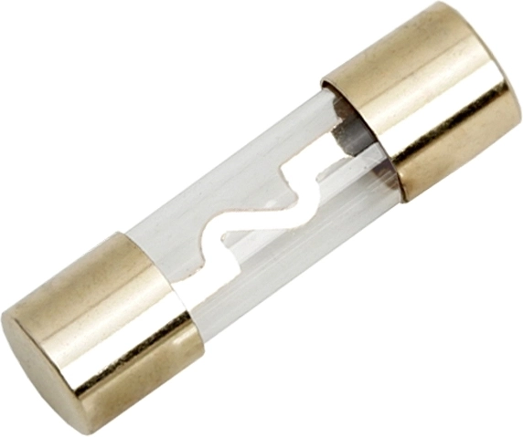 Fusible tubular dorado para auto Hi-Fi de 60 A
