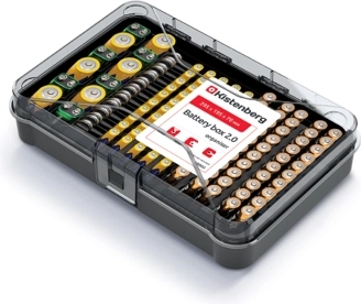 Caja para pilas 29,5 × 19,5 × 6,2 cm