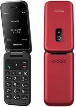 Teléfono móvil Panasonic KX-TF600 4G rojo