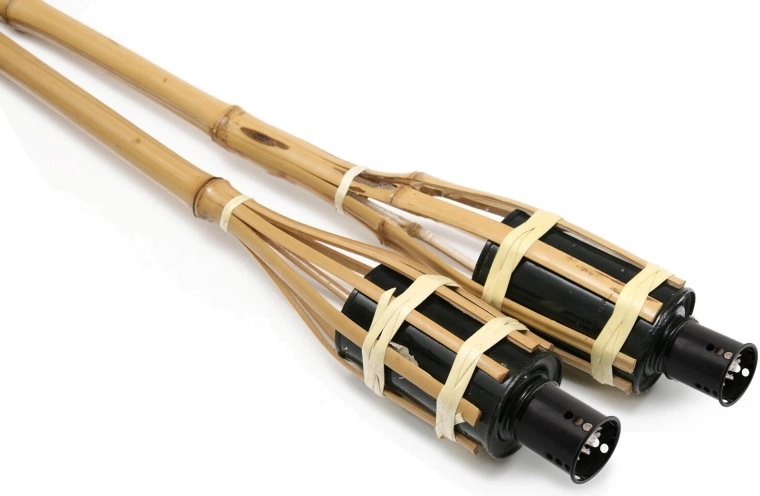 Antorcha de bambú 90 cm – negra